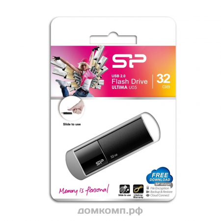 USB Flash 32 Гб Silicon Power Ultima U05 [SP032GBUF2U05V1K]